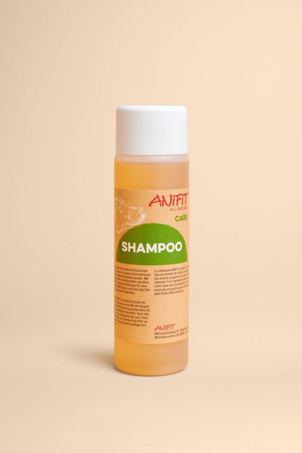 Flasche Shampoo für Hunde